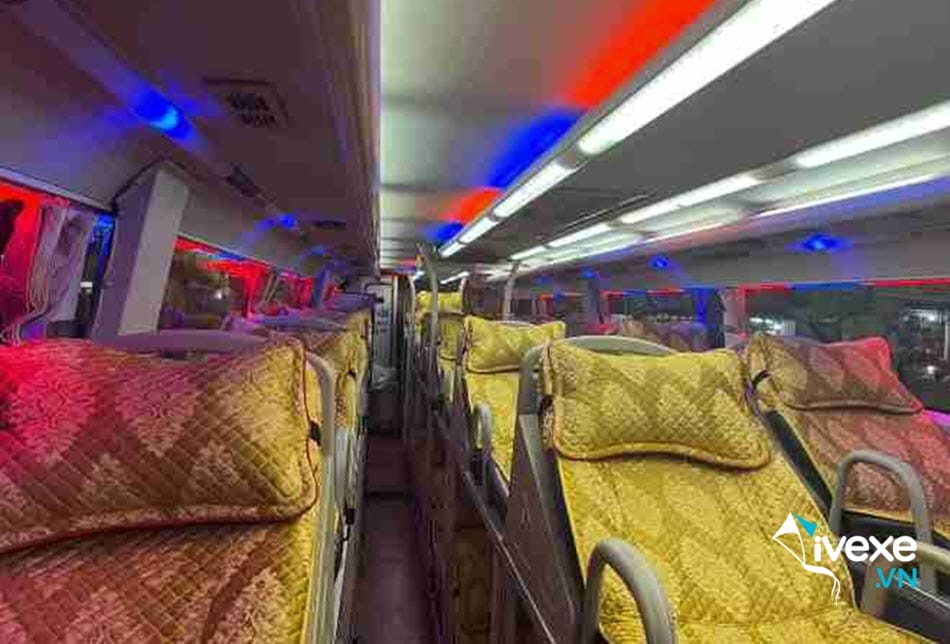 Tiện nghi xe giường nằm 40 chỗ của xe Tâm Đạt