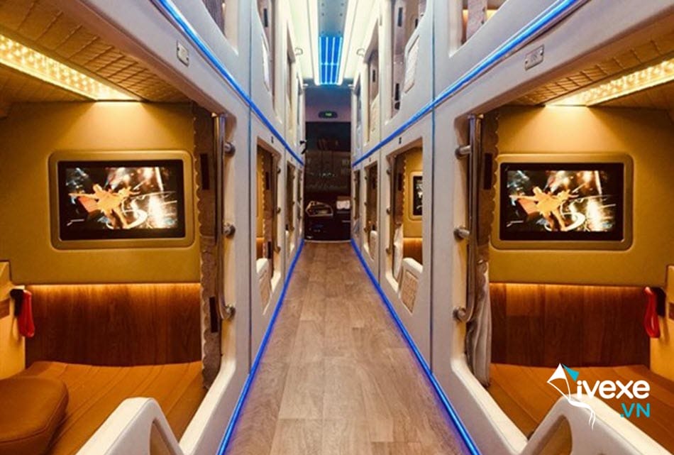 Tiện nghi xe Limousine 20 phòng của xe Hải Hiền Thanh Hóa