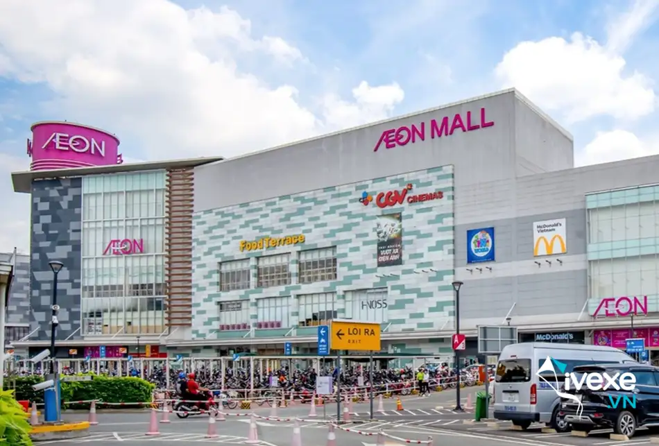 Hình ảnh Trung tâm thương mại AEON Mall gần bến xe Nước Ngầm