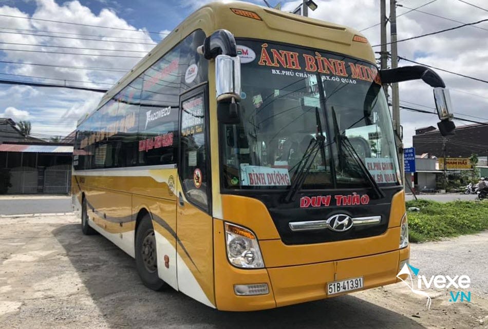 Xe Duy Thảo đi Bình Dương từ Bến xe Trung tâm Cần Thơ