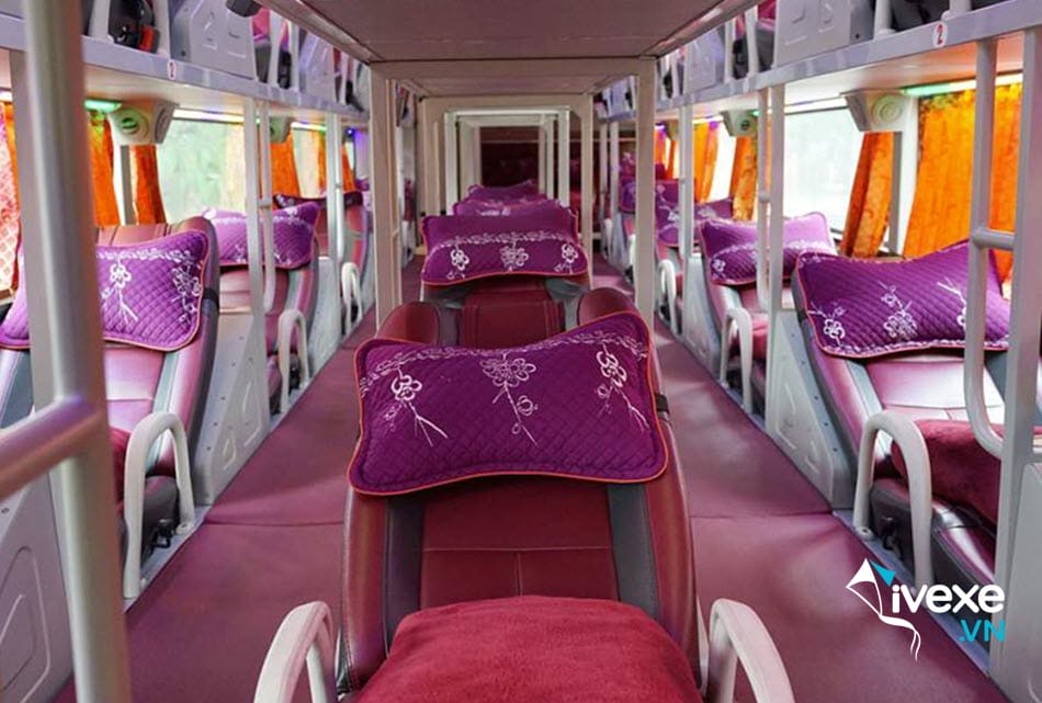 Xe giường nằm 40 chỗ của xe Ngọc Hưng Lào Cai