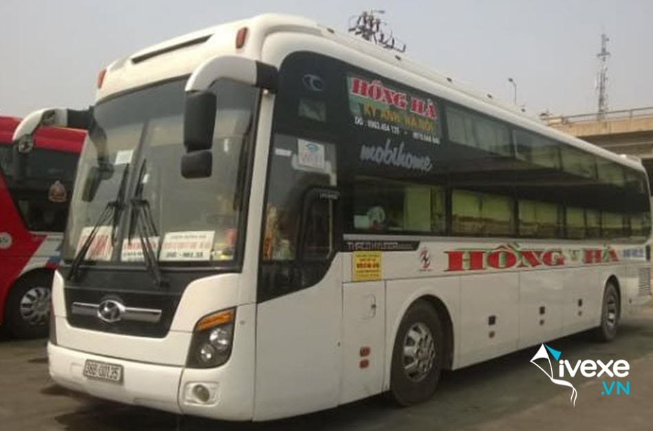 Xe Hồng Hà đi Hà Tĩnh từ bến xe khách Nước Ngầm