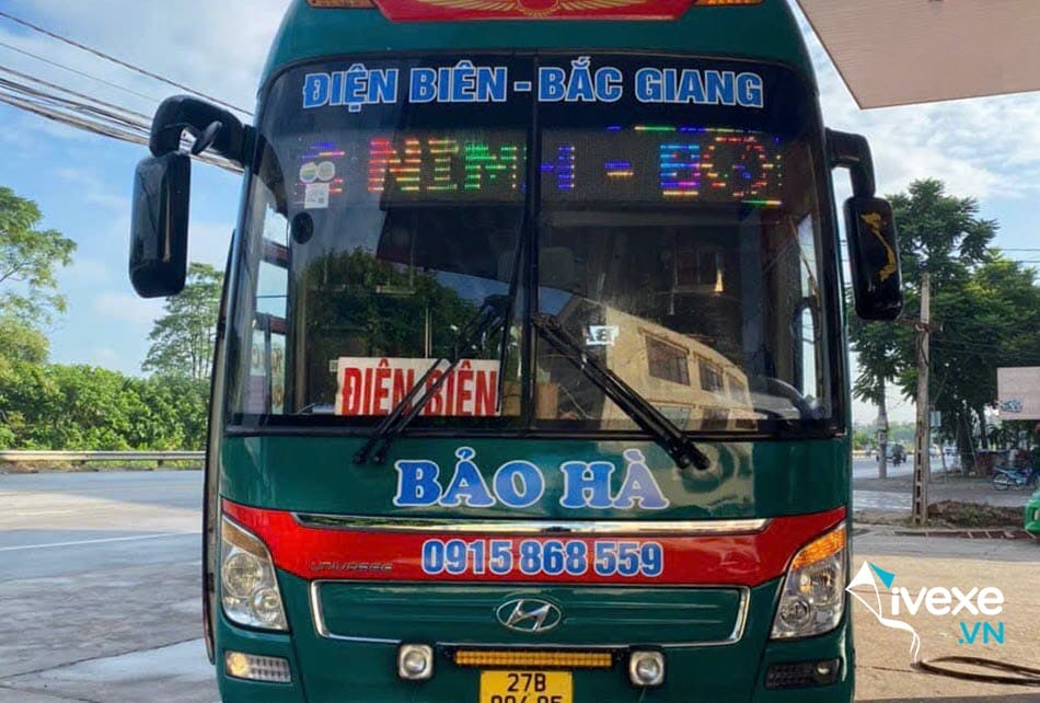 Nhà xe Bảo Hà Điện Biên đi Bắc Giang chất lượng cao