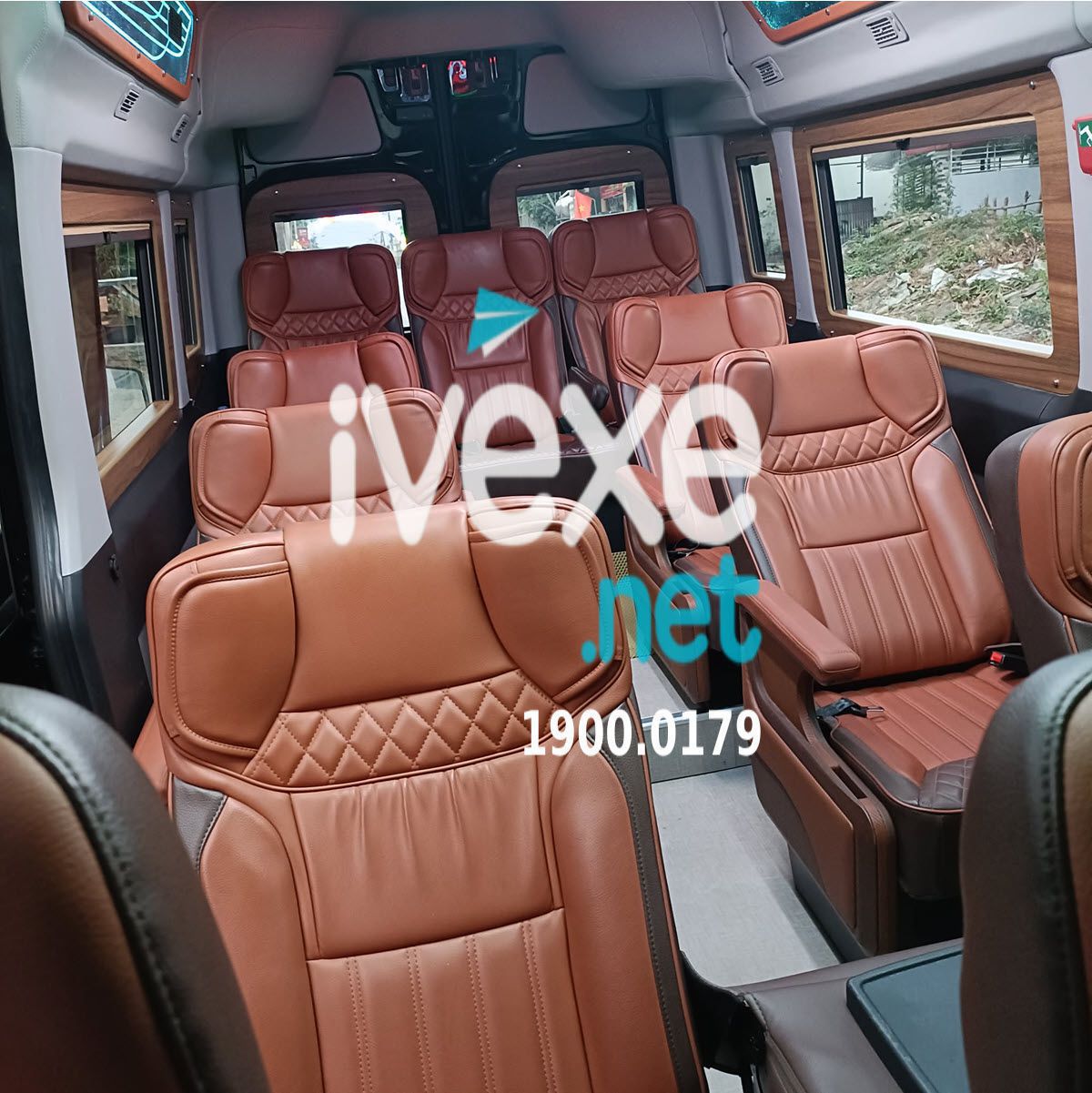 Nội thất xe Khánh Thịnh Limousine