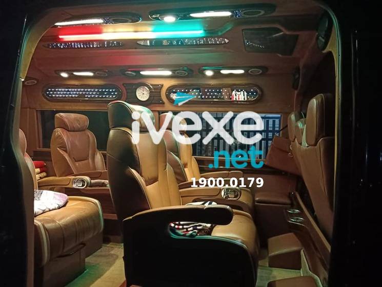 Nội thất cao cấp của nhà xe Đức Trọng limousine