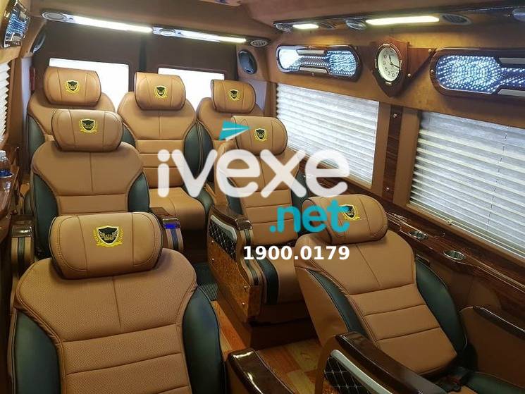 Nội thất cao cấp của nhà xe Nhật Nam limousine