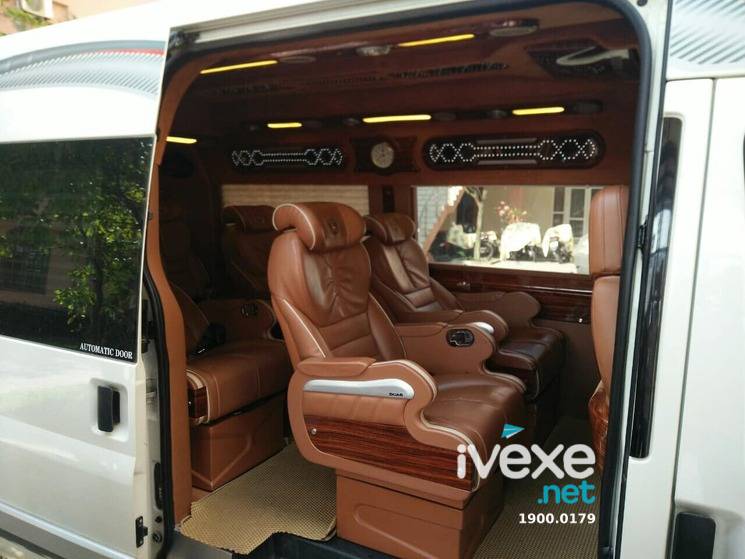 Nội thất cao cấp nhà xe Sapa Limousine VIP