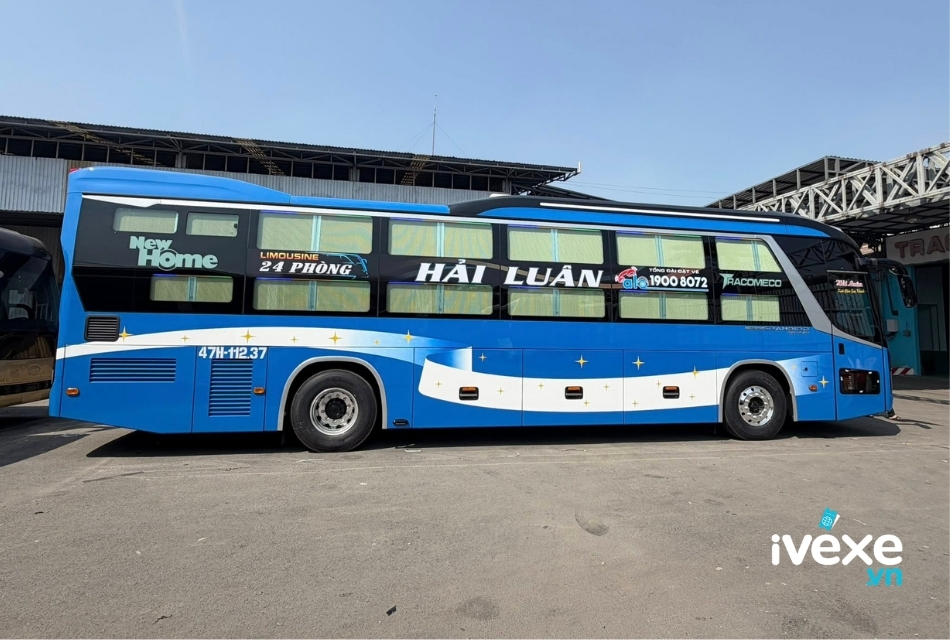 Nhà xe Hải Luân chuyên phục vụ hành khách tuyến Sài Gòn đi Đắk Lắk