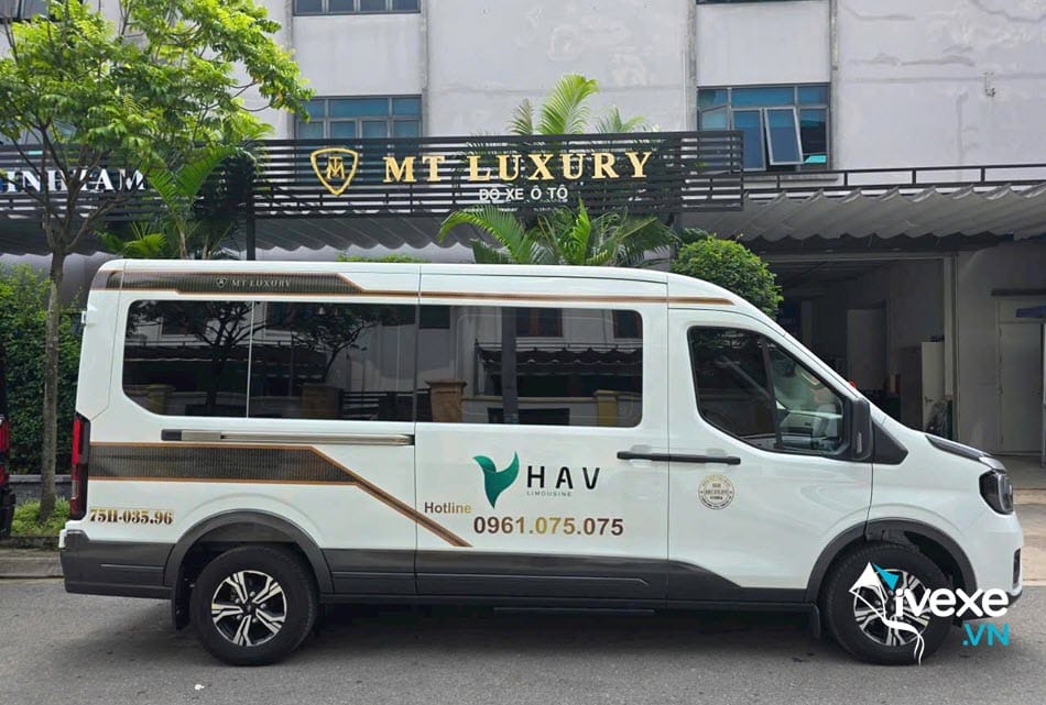Nhà xe HAV Travel tuyến xe Huế đi Đà Nẵng chất lượng cao