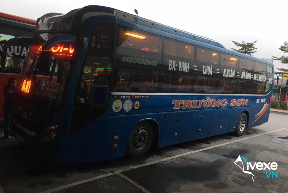 Nhà xe Trường Sơn Thái Nguyên đi Nghệ An chất lượng vượt trội