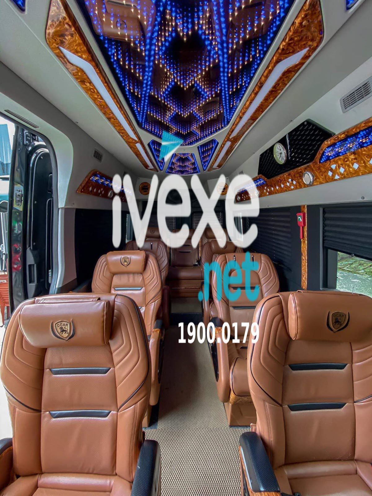 Nội thất xe Tiến Thịnh Limousine