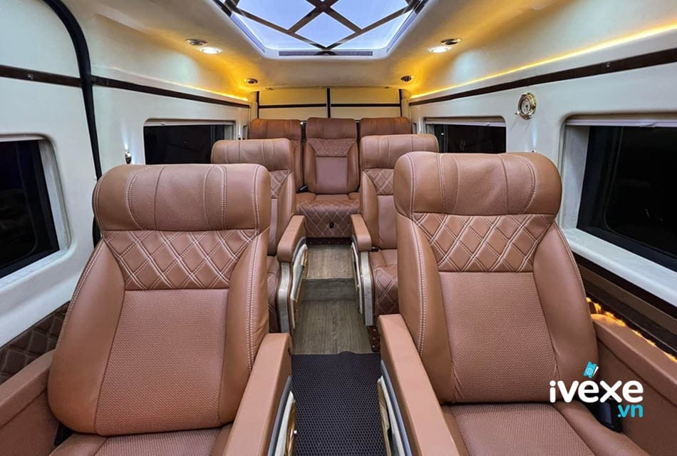 Dòng xe Limousine 9 chỗ sang trọng của xe Quỳnh Như Limousine
