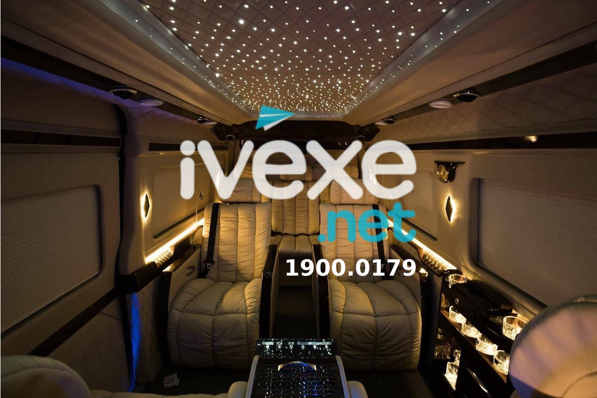 Nội thất xe Hoàng Vũ Limousine