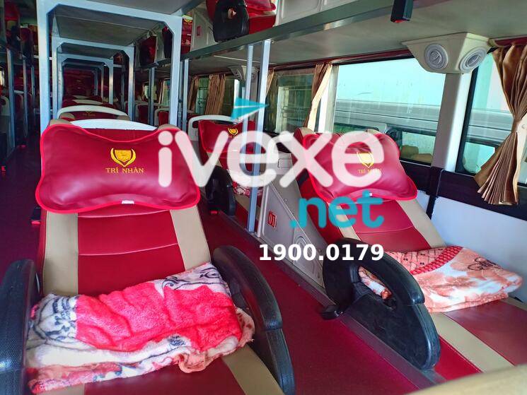 Nội thất chất lượng của nhà xe Trí Nhân