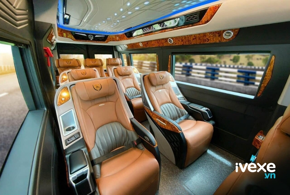 Dòng xe Limousine 9 chỗ cao cấp của nhà xe Đại Nam Limousine