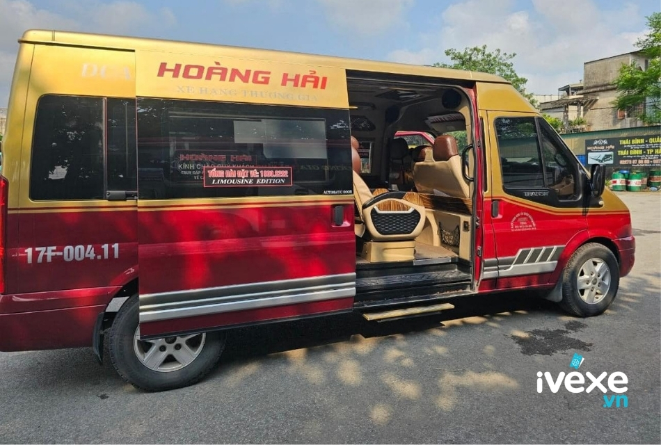 Dòng xe Limousine cao cấp của nhà xe Hoàng Hải
