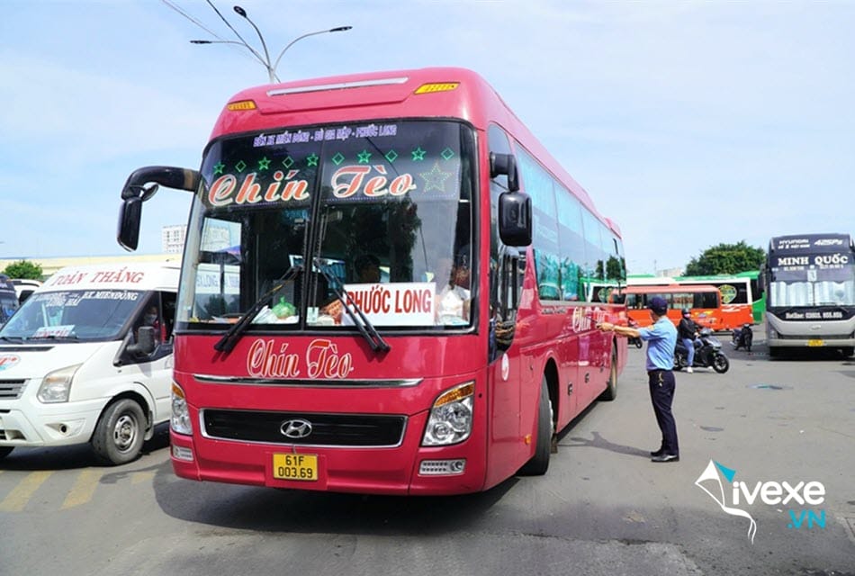 Nhà xe Chín Tèo đi Bình Phước chất lượng cao