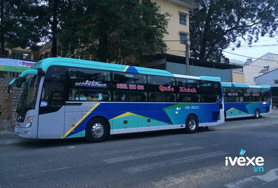Nhà xe Quốc Khánh tuyến xe chất lượng cao