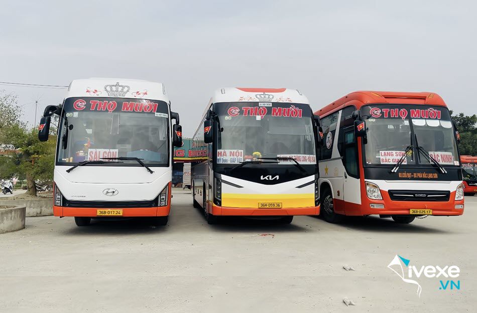 Nhà xe Thọ Mười Thanh Hóa đi Lạng Sơn uy tín nhất