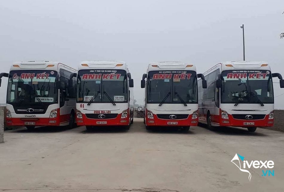 Xe khách Anh Kết Thanh Hóa đi Sài Gòn uy tín nhất