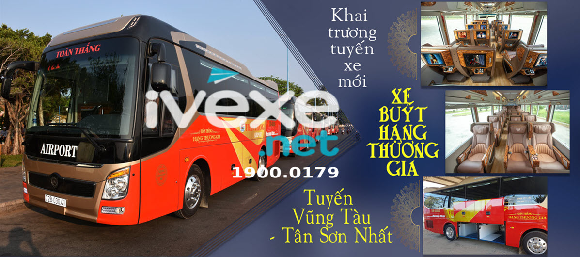 Nội thất của dòng xe Limousine vip Toàn Thắng