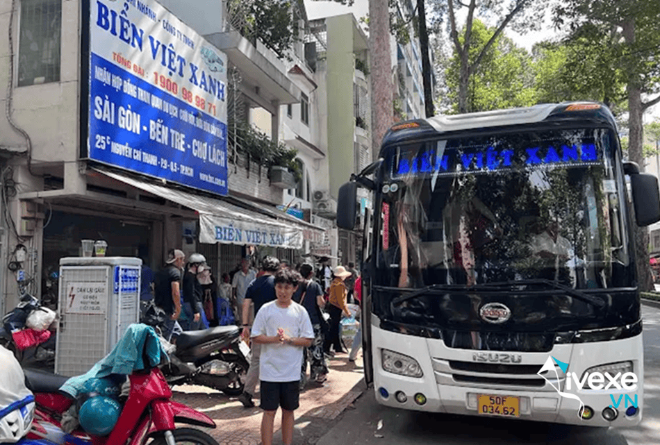 Nhà xe Biển Việt Xanh Sài Gòn đi Bến Tre uy tín hàng đầu