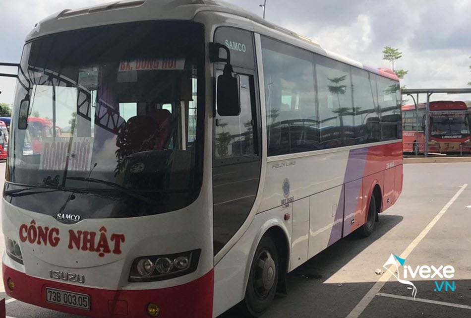 Nhà xe Công Nhật Quảng Bình đi Nghệ An uy tín nhất