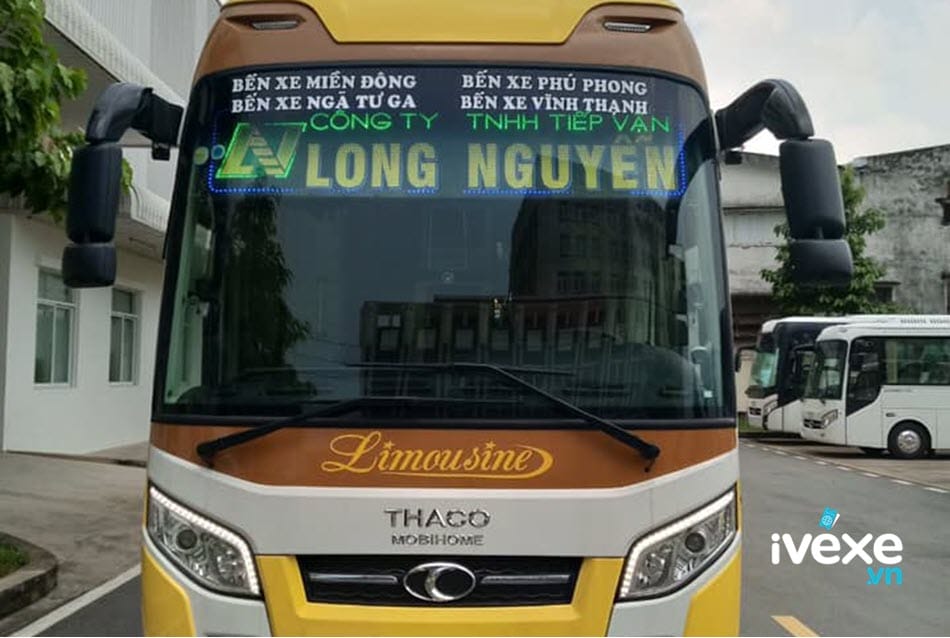 Nhà xe Long Nguyễn tuyến xe Sài Gòn đi Bình Định giá tốt