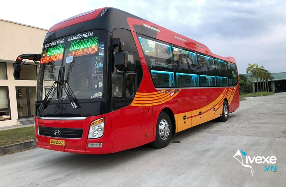 Nhà xe Thiên Trung tuyến Hà Nội đi Đắk Nông