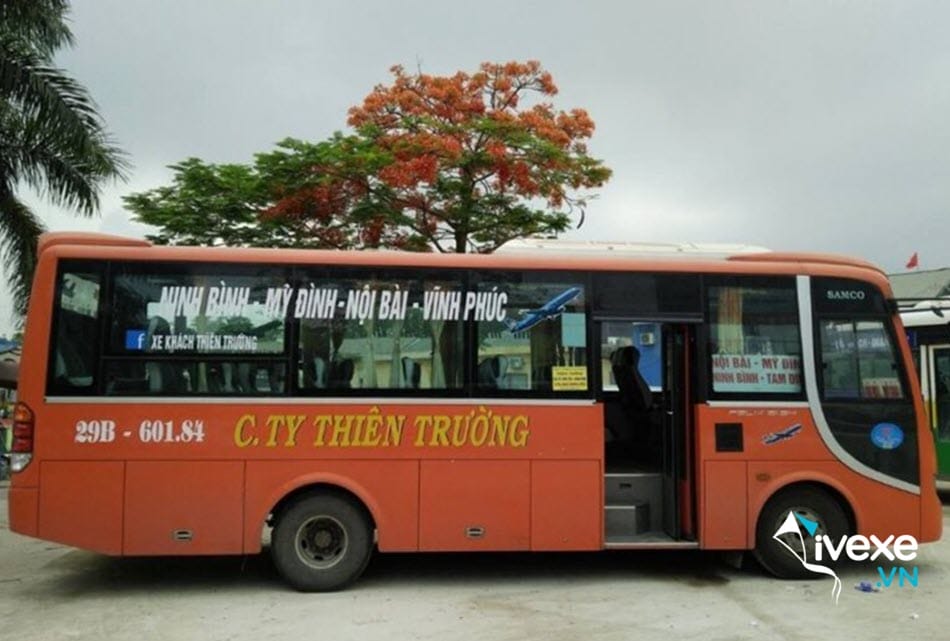 Nhà xe Thiên Trường Ninh Bình đi Vĩnh Yên với dịch vụ chu đáo