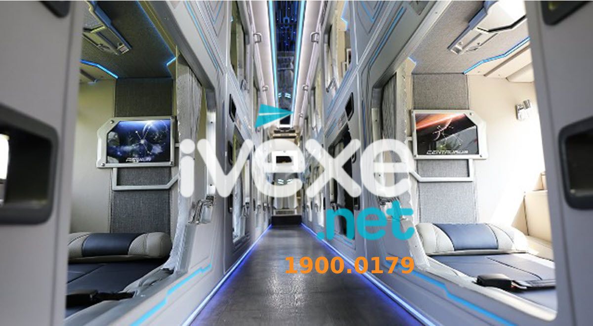 Nội Thất xe Limousine nhà xe Hoàng Thìn