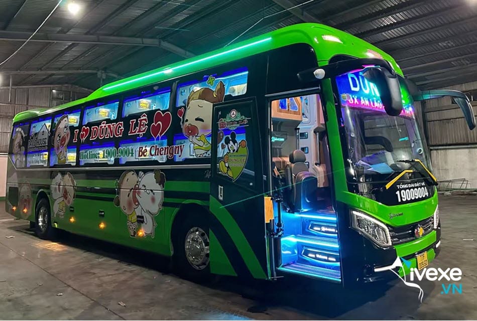 Xe khách Dũng Lệ Bình Định đi Cần Thơ
