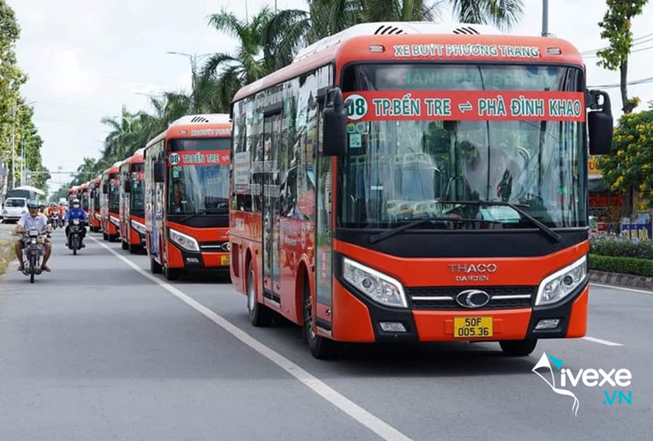 Dịch vụ xe buýt Phương Trang Bến Tre