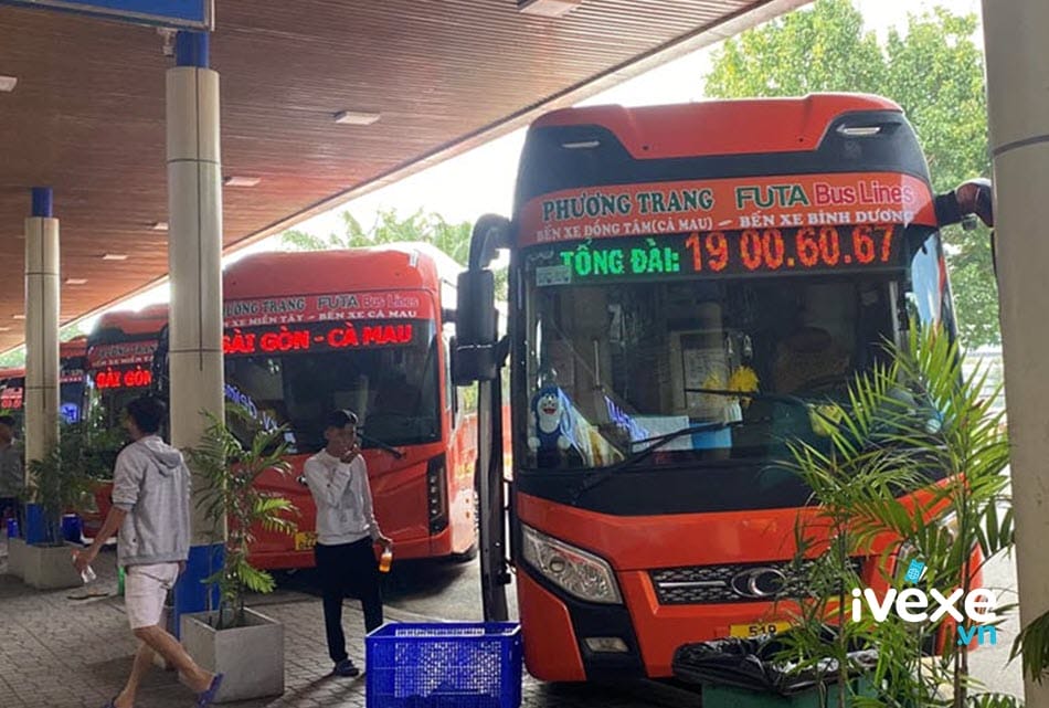 Nhà xe Phương Trang Cà Mau đi các tỉnh