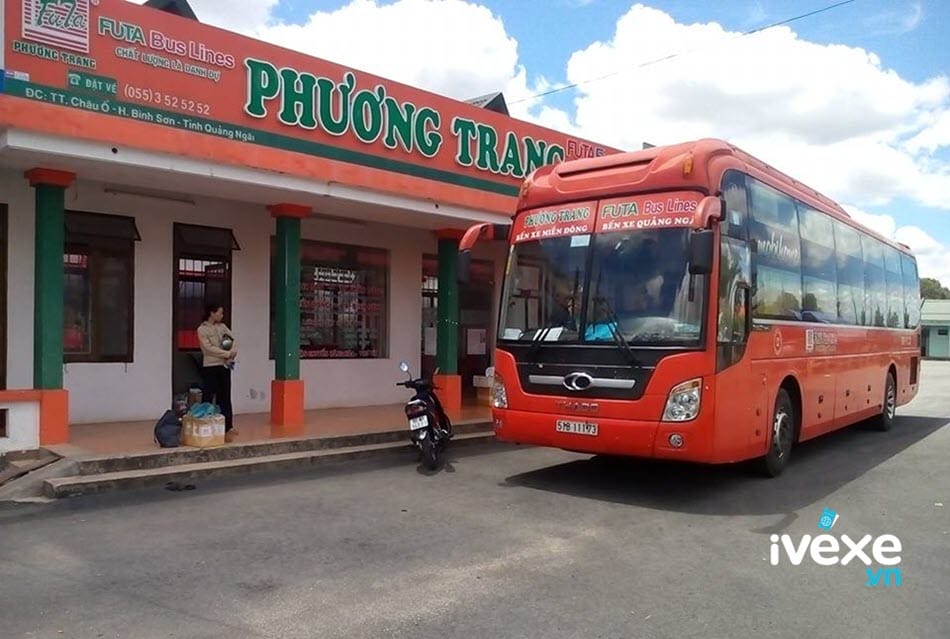 Nhà xe Phương Trang Quảng Ngãi đi các tỉnh