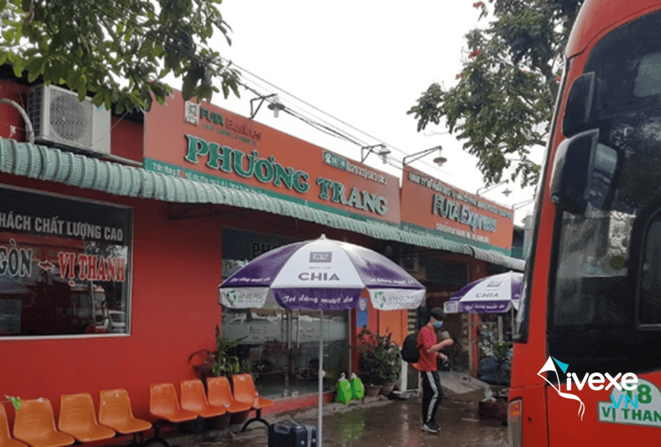 Phòng vé nhà xe Phương Trang tại Vị Thanh - Hậu Giang