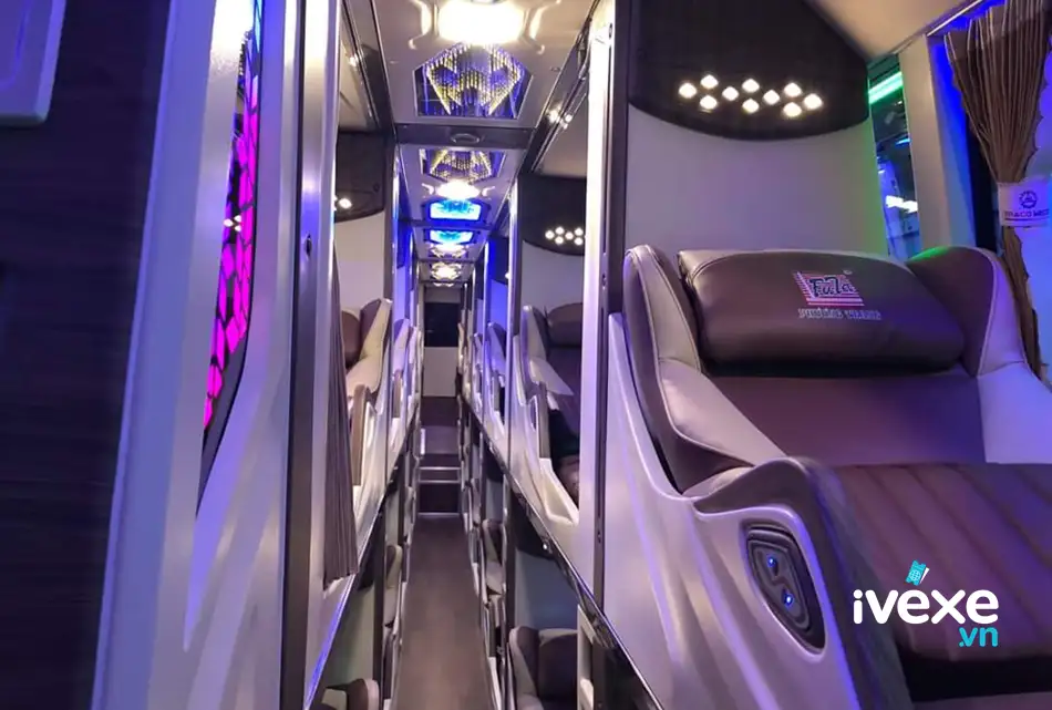 Thiết kế sang trọng xe Limousine 34 phòng của xe Phương Trang Hậu Giang