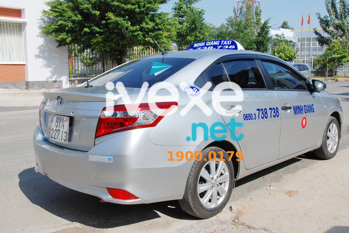 Dịch vụ taxi Minh Giang ở Bàu Bàng - Bình Dương