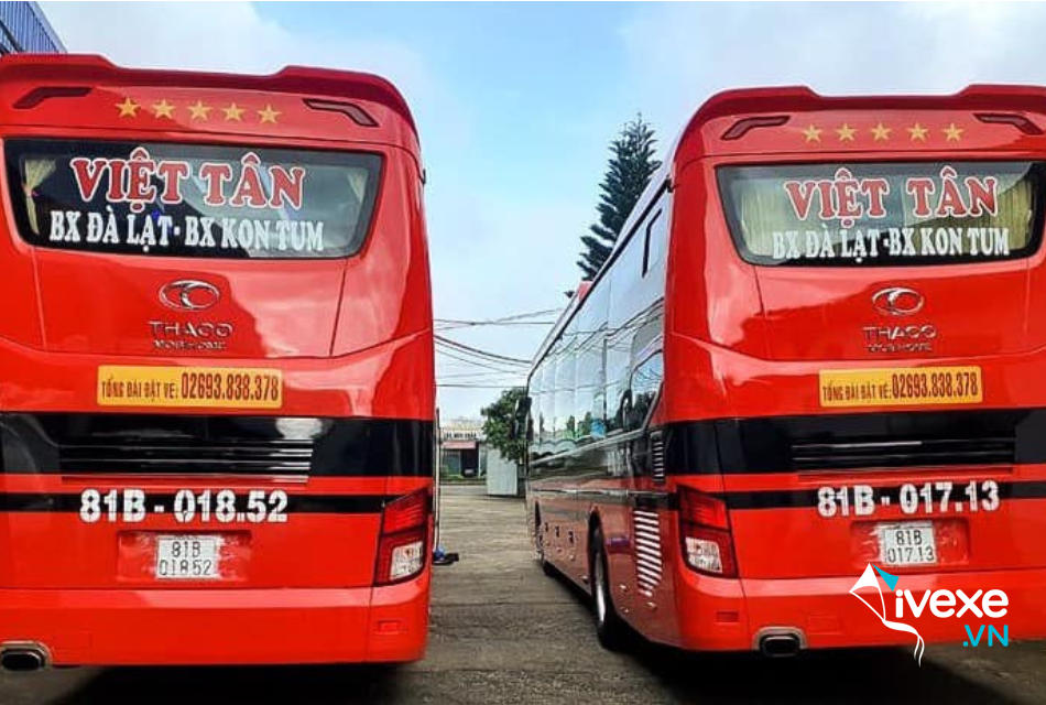 Nhà xe Việt Tân tuyến Đắk Lắk đi Bảo Lộc Lâm Đồng
