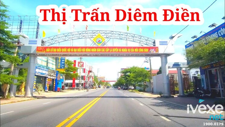 Thông tin tuyến từ Thị Trấn Diêm Điền đến Hà Nội