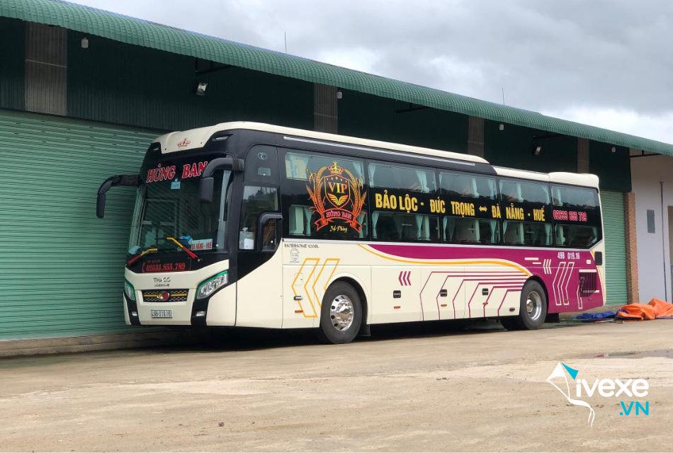 Nhà xe Hùng Ban tuyến Quảng Ngãi đi Lâm Đồng