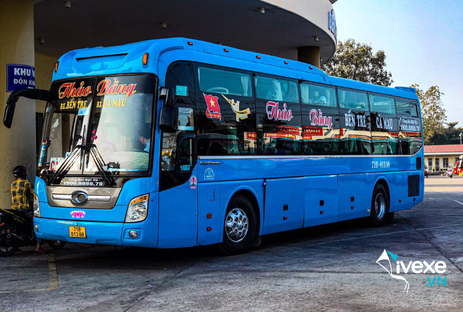 Nhà xe Thảo Bằng tuyến Bến Tre đi Rạch Giá Kiên Giang