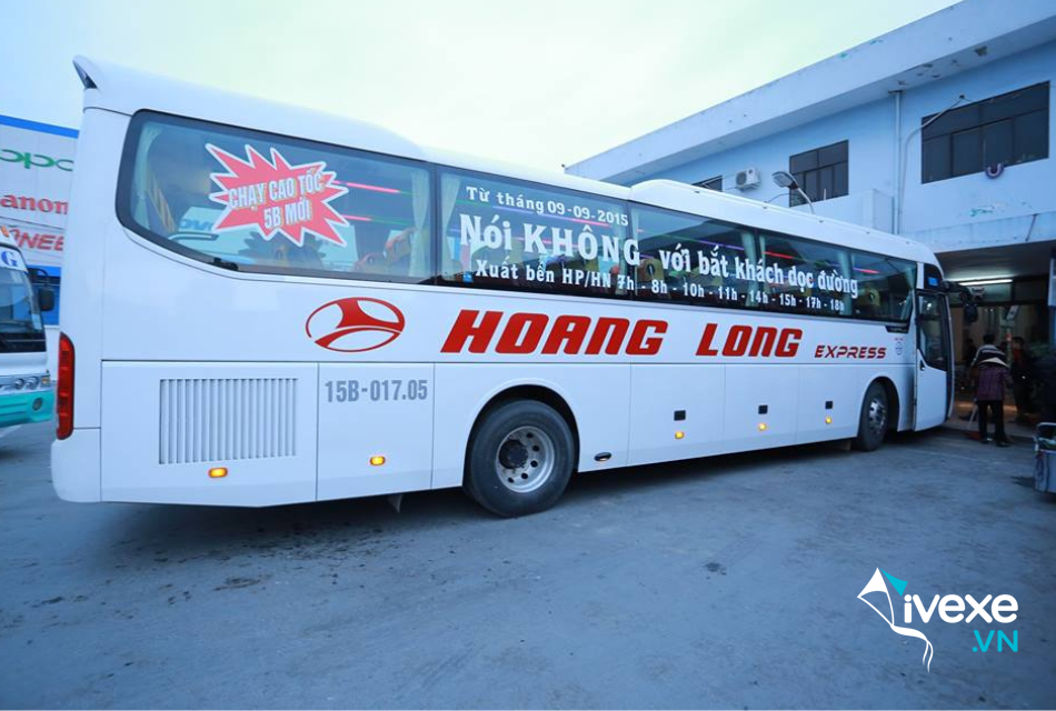 Nhà xe Hoàng Long tuyến Bến xe Miền Đông đi Hà Nội