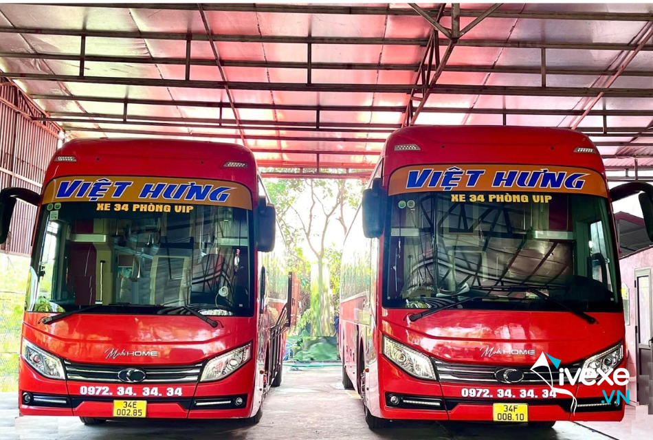 Nhà xe Việt Hưng tuyến Đà Lạt đi Vinh Nghệ An