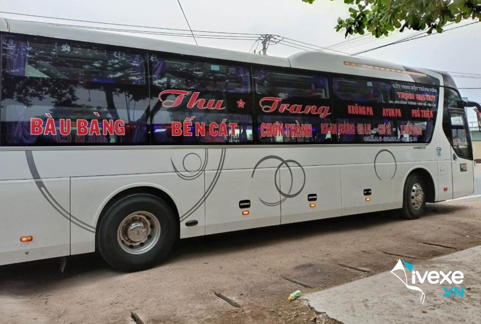 Nhà xe Thu Trang tuyến Ayunpa Gia Lai đi Sài Gòn