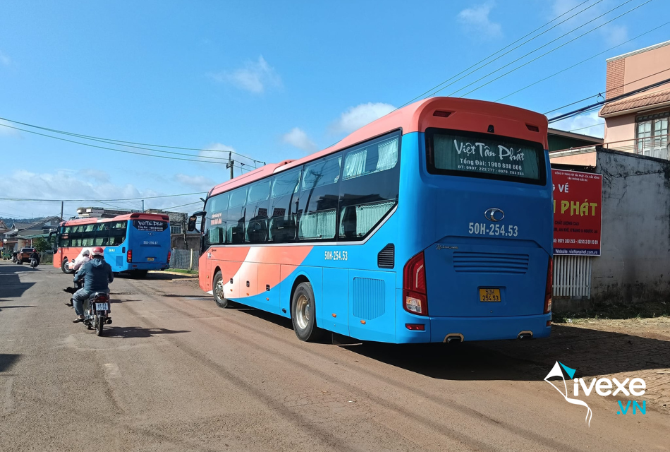 Nhà xe Việt Tân Phát tuyến Ayunpa Gia Lai đi Sài Gòn