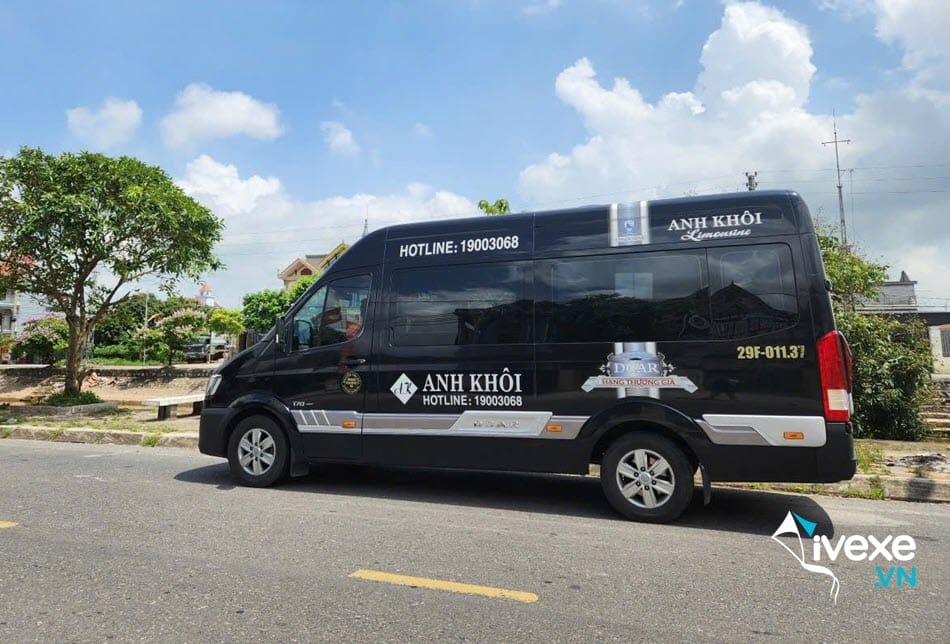 Nhà xe Anh Khôi Limousine tuyến Hà Nội đi Nam Định