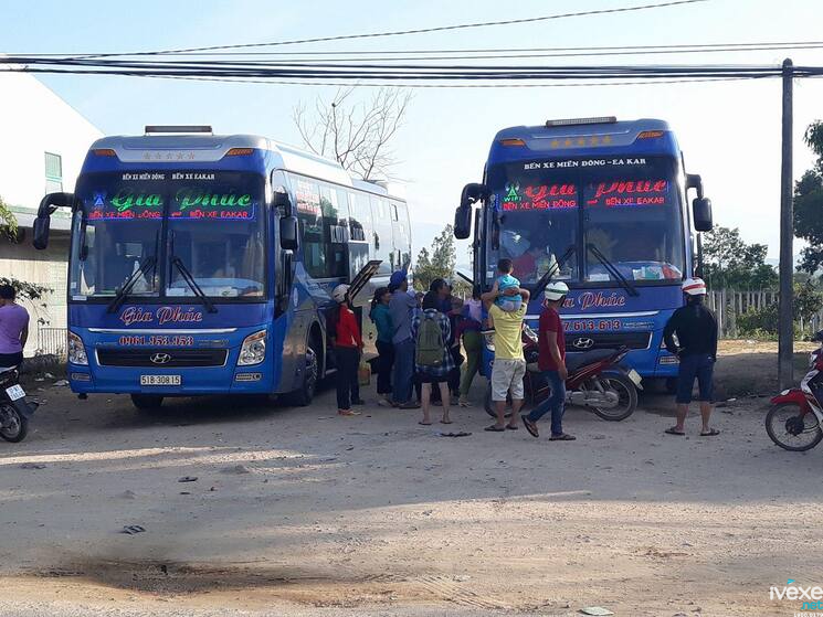 Nhà xe Gia Phúc tuyến Đắk Lắk chất lượng