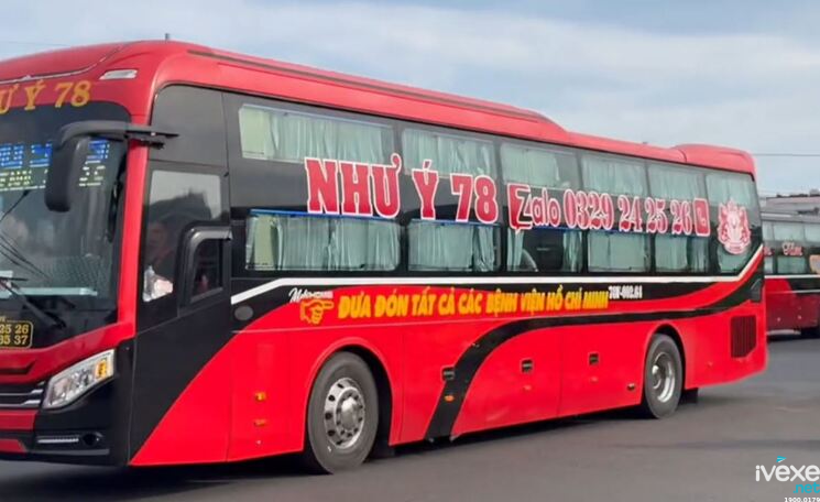 Nhà xe Như Ý tuyến Phú Yên chất lượng