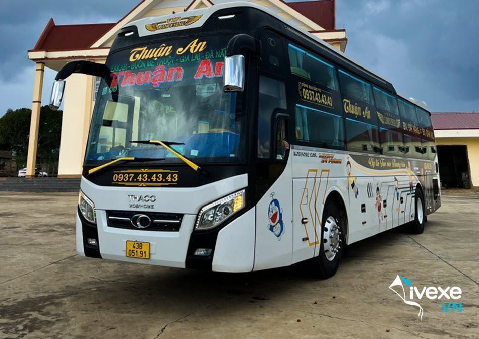 Nhà xe Thuận An Đà Nẵng đi Đắk Lắk chất lượng cao